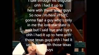 Texas Guys ~ Debby Ryan (from Jessie) ~ with lyrics