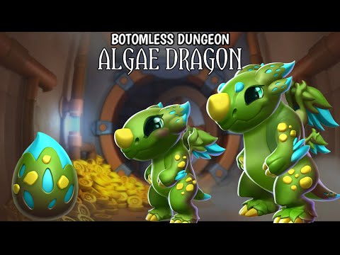 BOTTOMLESS DUNGEON - ALGAE DRAGON | #10 | - Dragon Mania Legends