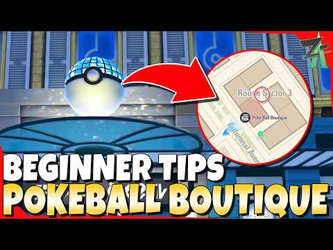 Posizione della Poke Ball Boutique in Pokemon Legends Z-A