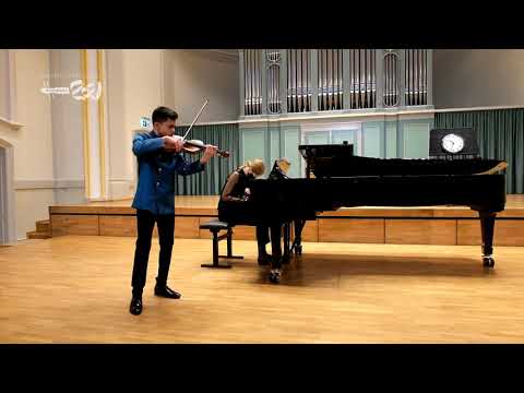 Raphael Nussbaumer performs Beethoven's Violin Sonata No. 4 in A minor, Op. 23