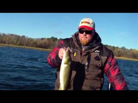 Fall Puppet Minnow Action with Bro