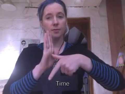 How to Sign Take Something Offline in Auslan