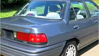 preview picture of video '1993 Ford Escort Used Cars Marlboro NJ'