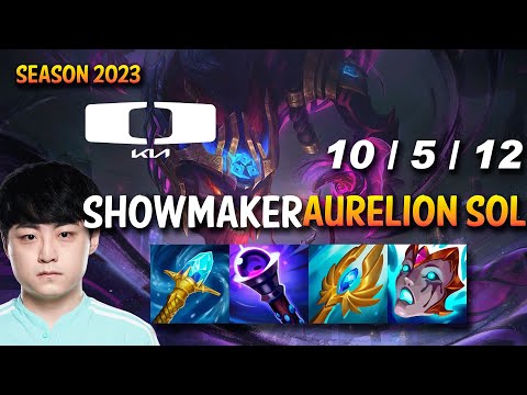 DK Showmaker AURELION SOL vs YONE Mid - KR Ranked