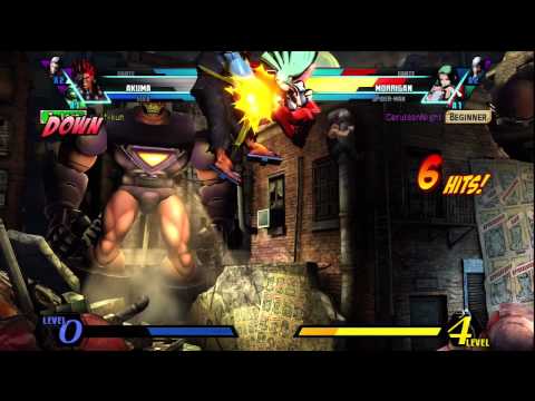 Ultimate Marvel vs Capcom 3 (PS3) -- Non-Ranked Matches 176 - Counterattack