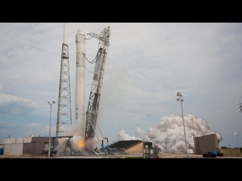 SpaceX CRS-2 Static Fire: 2/25/13
