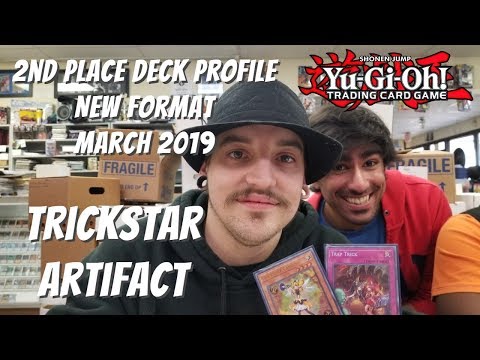 Yugioh New Format March 2019 2nd Place Local Deck Profile - Trickstar Artifact