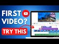 How to edit your FIRST YOUTUBE VIDEO (10 easy steps)
