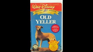Opening To Old Yeller 1997 VHS
