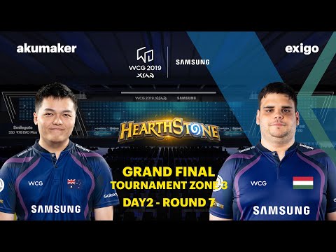 WCG 2019 GF | Hearthstone Group Stage | akumaker vs exigo