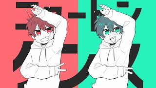 二人でラスサビ転調 (この流れ最高。)(00:02:29 - 00:03:16) - 『ニュートンダンス』歌ってみた。無音&理事さん