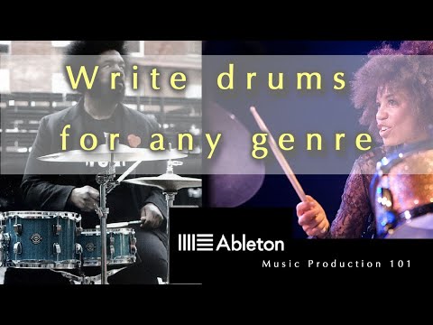 Write drums for any genre in Ableton Live // A beginner's guide