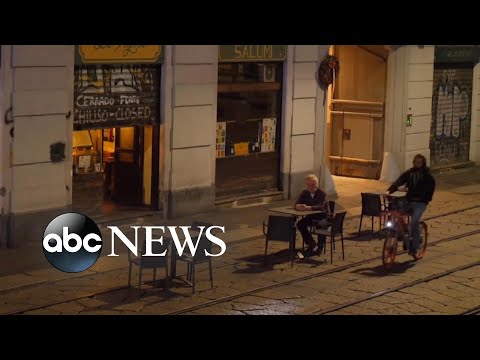 意大利北部多個城市被封鎖 l ABC新聞網 (Several cities in Northern Italy on lockdown l ABC News)