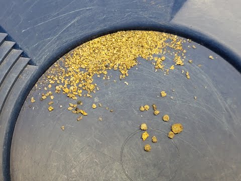 Gold Panning Southern California, Kern River