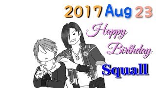 DFFOOで  スコール誕生日記念！漫画風スライドショー