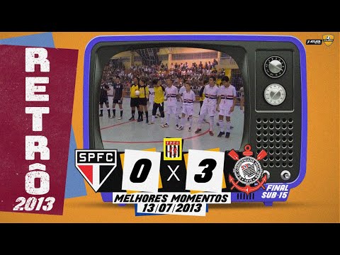 São Paulo 0x3 Corinthians Final Metropolitano 2013 sub-15