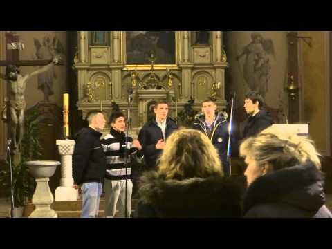 Klapa iz Lucijanke -  "Vilo moja" - generalna proba za božićni koncert