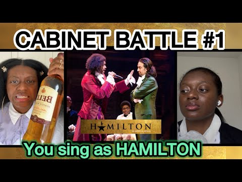 Cabinet Battle #1 Karaoke Duet - YOU SING HAMILTON