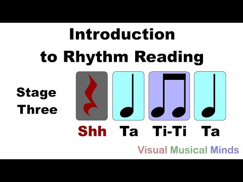 Introduction to Rhythm Reading: Stage Three