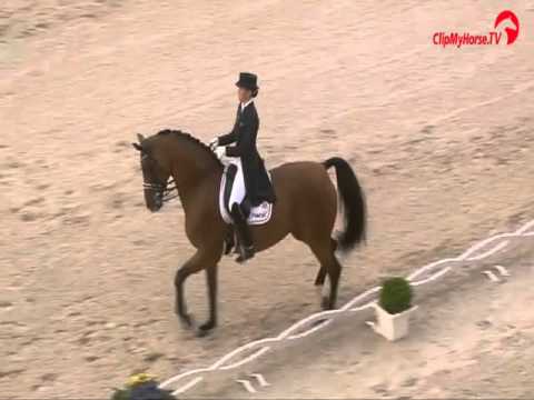 CDI4* AACHEN 2012 GRAND PRIX RIWERA DE HUS ET JESSICA MICHEL