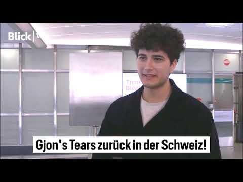 Gjon's tears - Arrival at Zurich airport - 23.05.2021