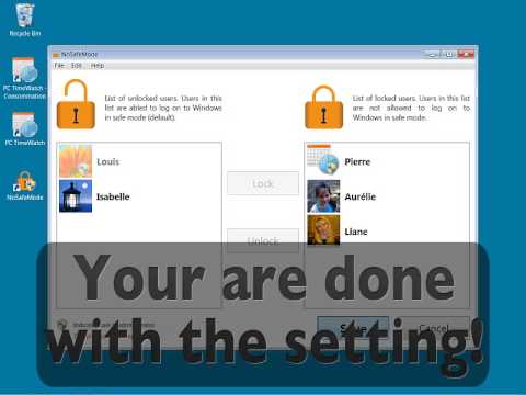 Block or Disable safe mode: NoSafeMode Install & Setup