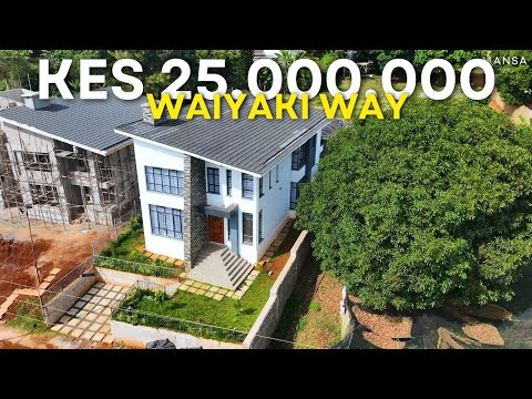 Inside Ksh.25,000,000 4 Bedroom House Tour off Waiyaki Way