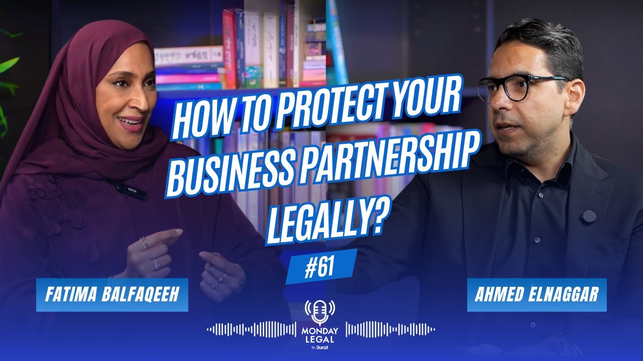 Episode 43: How to Protect Your Business Partnership Legally? | Monday Legal