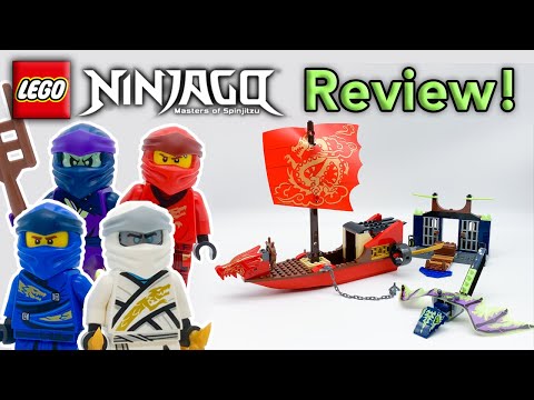 LEGO Ninjago 4+ Final Flight of Destiny's Bounty Review! Set 71749