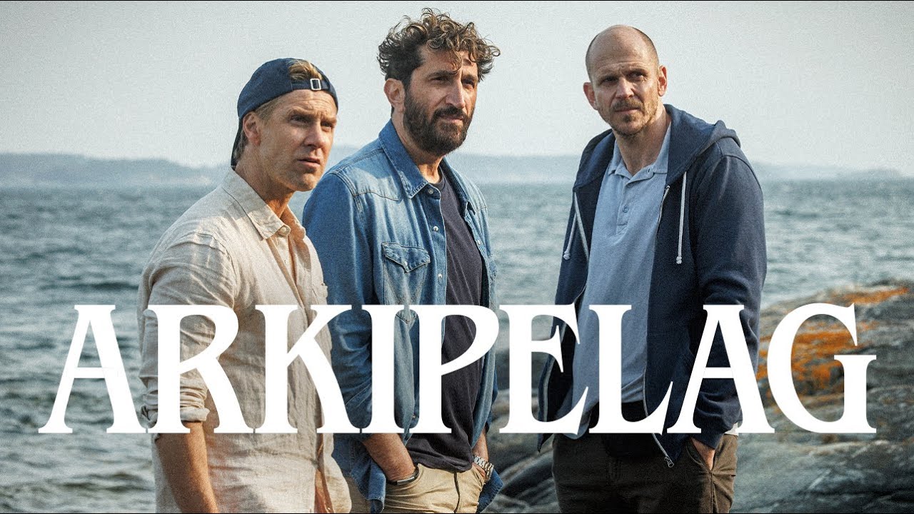 Alex Schulmans Arkipelag med Gustaf Skarsgård, Fares Fares och Linus Wahlgren - biopremiär i höst!