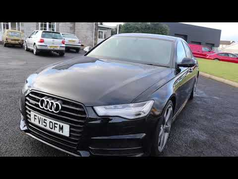 2015 Audi A6 3.0 TDI [272] Quattro Black Edition 4dr S Tronic J.A Hegarty Motors, Moneymore