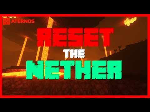 🔥Ultimate Nether Reset Trick for Aternos Servers🔥
