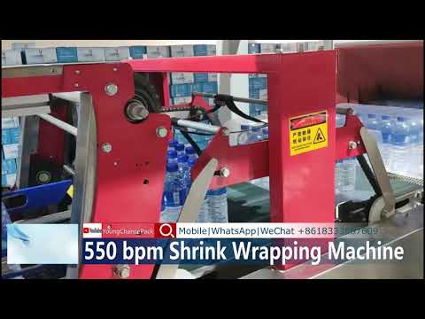 550 bpm Shrink Wrapping Machine