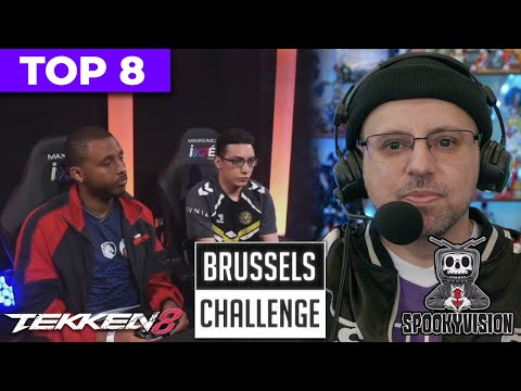 Brussels Challenge 2025: Tekken 8 Top 8 (KingReyJr, Shadow20z, Gosain) Tournament | SpookyVision