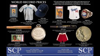 Consign Your Sports Memorabilia and Cards with SCP Auctions