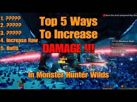 Top 5 Ways to Increase Damage in Monster Hunter Wilds