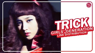 Girls’ Generation (소녀시대) – Trick |  Line Distribution (All Vocals)