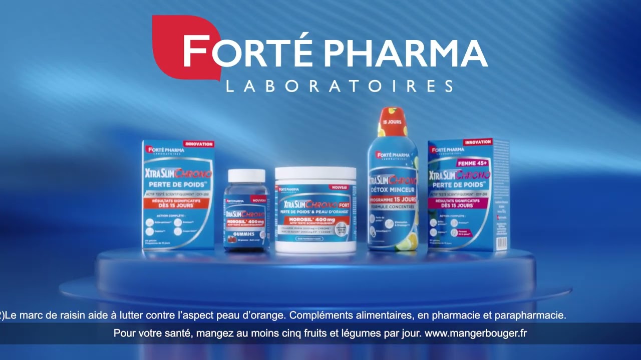 Forté Pharma XtraSlim Chrono Femme 45+ gélules