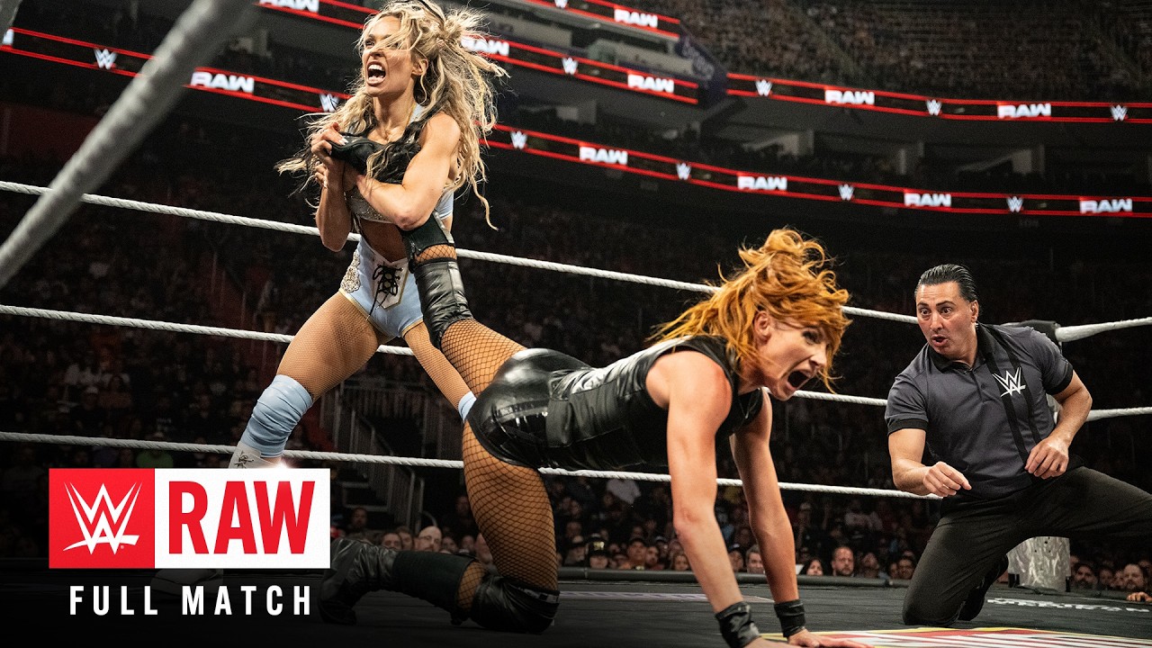 FULL MATCH: Becky Lynch vs. Maxxine Dupri | Women’s Intercontinental Title Match: Raw, Aug. 11, 2025
