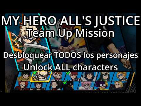 My Hero Academia: All’s Justice | Detalles revelados de los modos Team Up Mission y Hero’s Diary, d