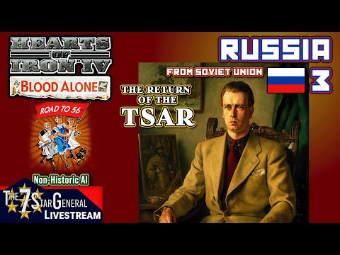 Russia from USSR | Hearts of Iron IV Road to 56 | Livestream 3