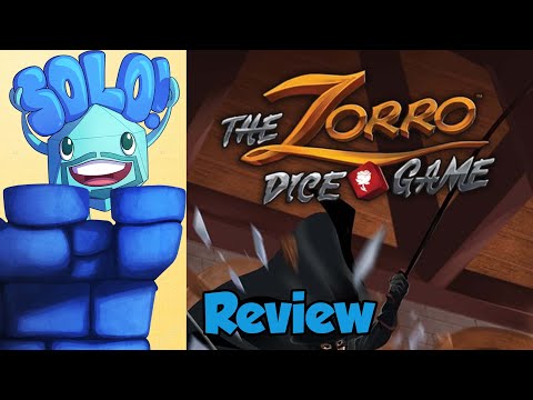 The Zorro Dice Game Solo Mode Review - with Mike DiLisio