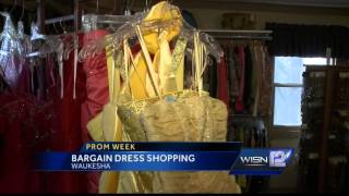 Consignment store provides teens good deal on prom dresses