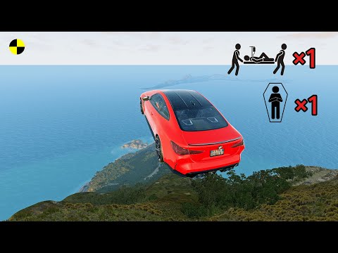 Realistic High-Speed Car Crashes in BeamNG.drive #57 | Ultra Detailed Crash Compilation