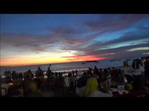 Timelapse - Sunset from Jimbaran Beach, Bali
