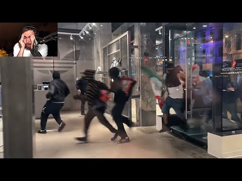  The looting has begun.. 