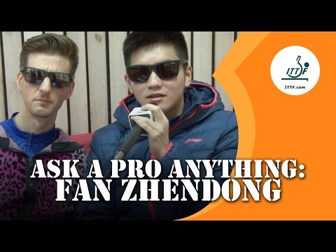 Ask A Pro Anything:  Fan Zhendong