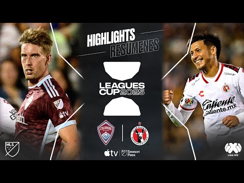 Colorado Rapids vs. Club Tijuana | Leagues Cup | Full Match Highlights