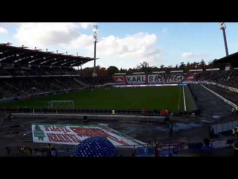 KSC vs. 1. FC Magdeburg - 29.10.2017  - 3. Liga  - Support