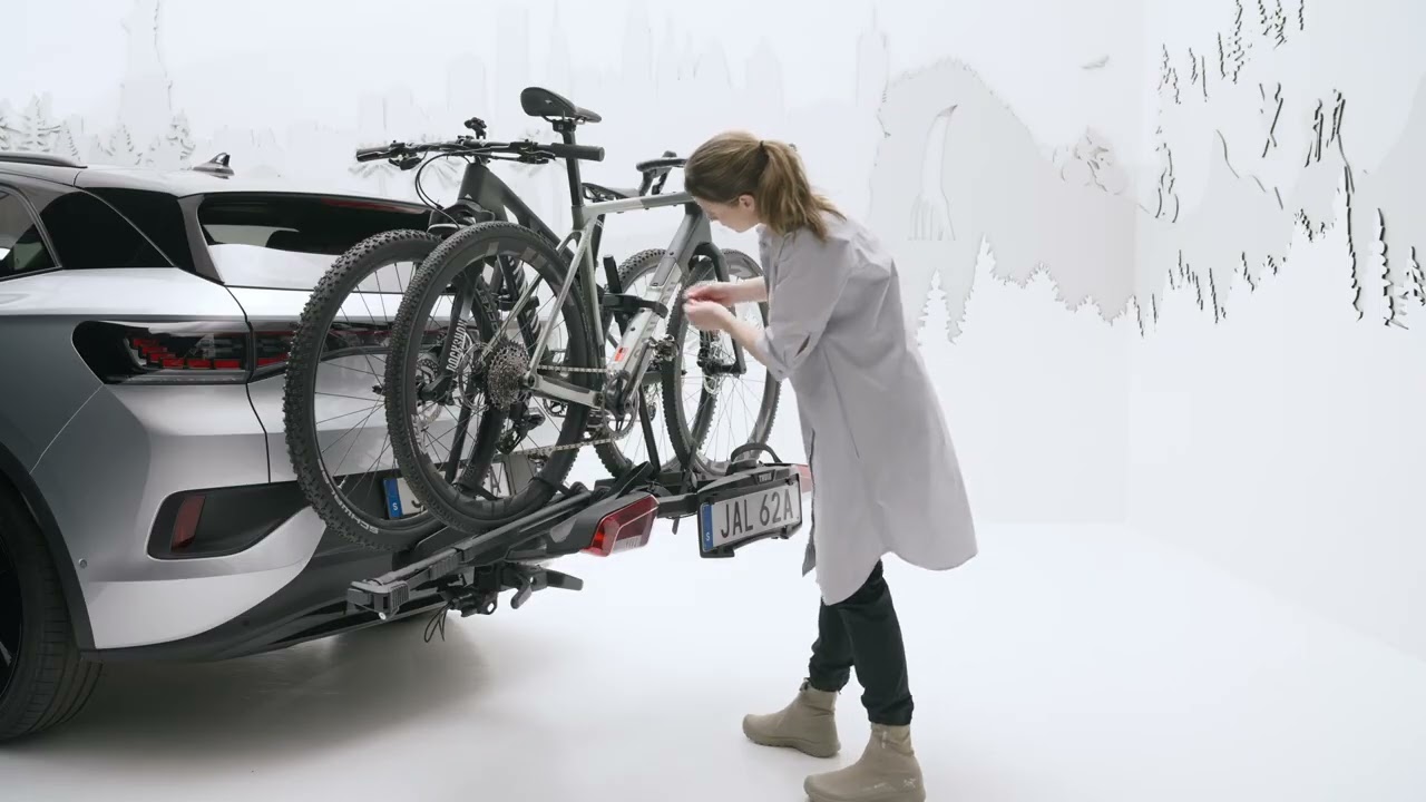 Thule OutPace 2 dviračių laikiklis ant kablio Thule OutPace 2 dviračių laikiklis ant kablio
